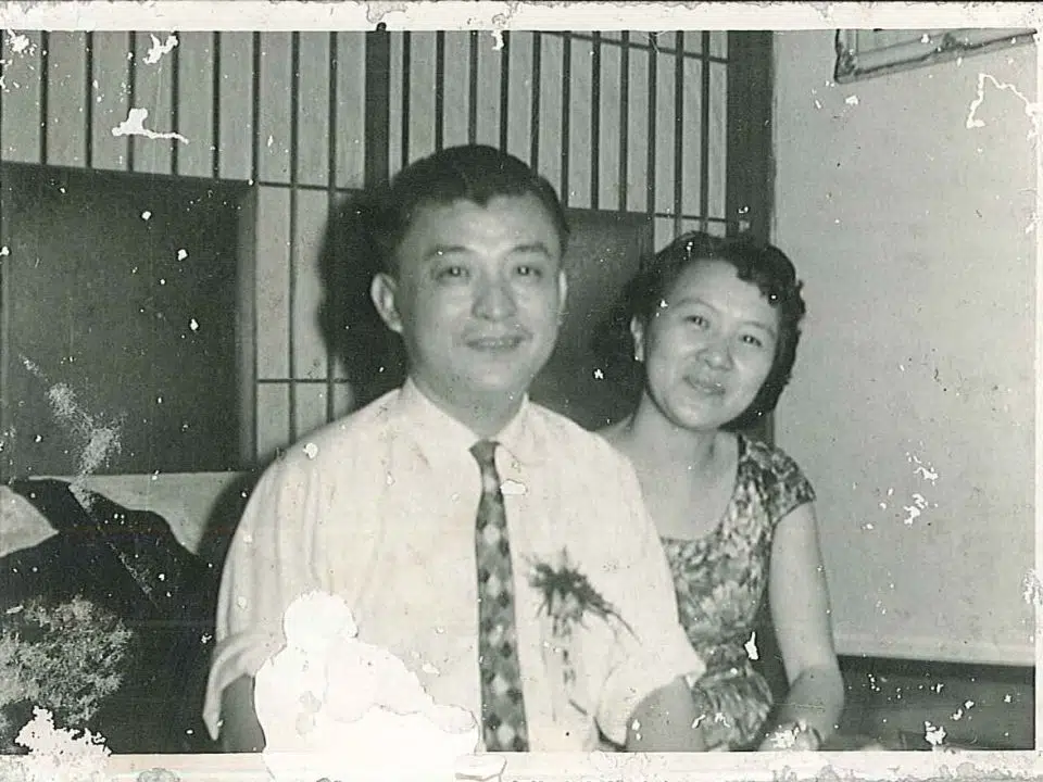 野草居食屋-1964.03.28陳玉麟教授夫婦