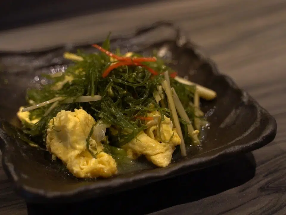 野草居食屋-蛋香海菜料理(花蓮菜)