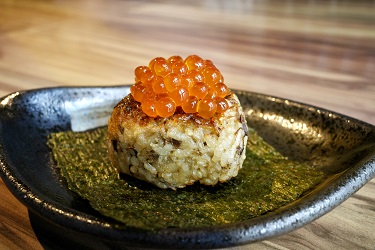 野草居食屋_菜單_牛頰烤飯糰